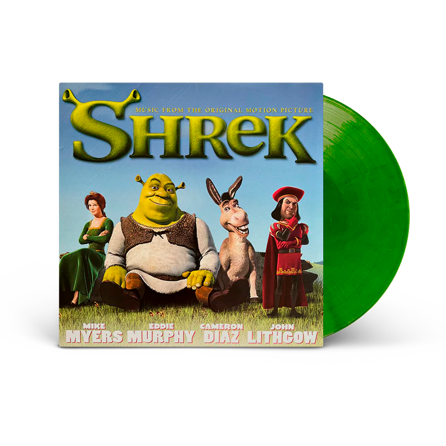 Preventa Shrek Exclusive Swamp Green Vinilo LP