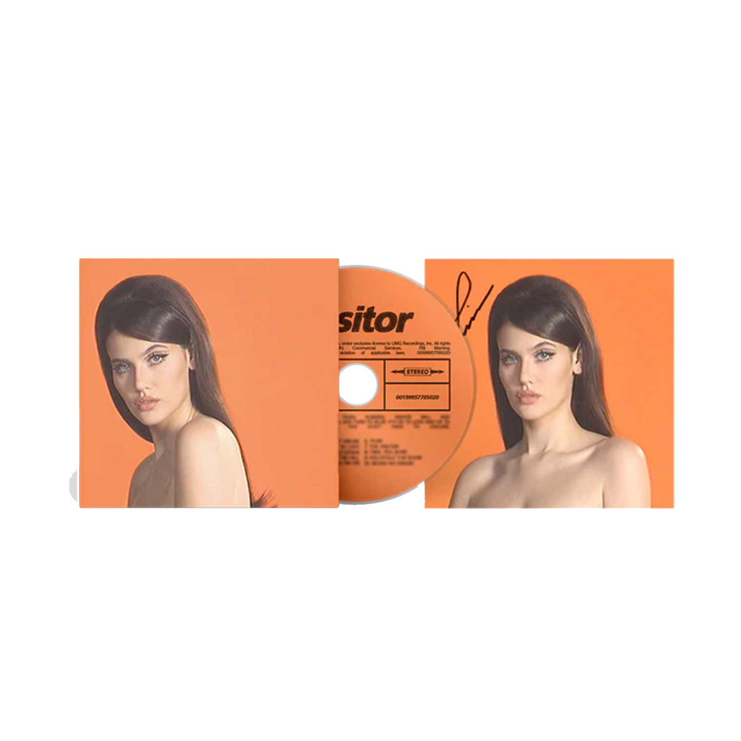 Sienna Spiro Visitor Alt Cover CD Autografiado