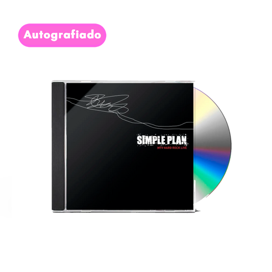 Simple Plan MTV Unplugged cd Autografiado