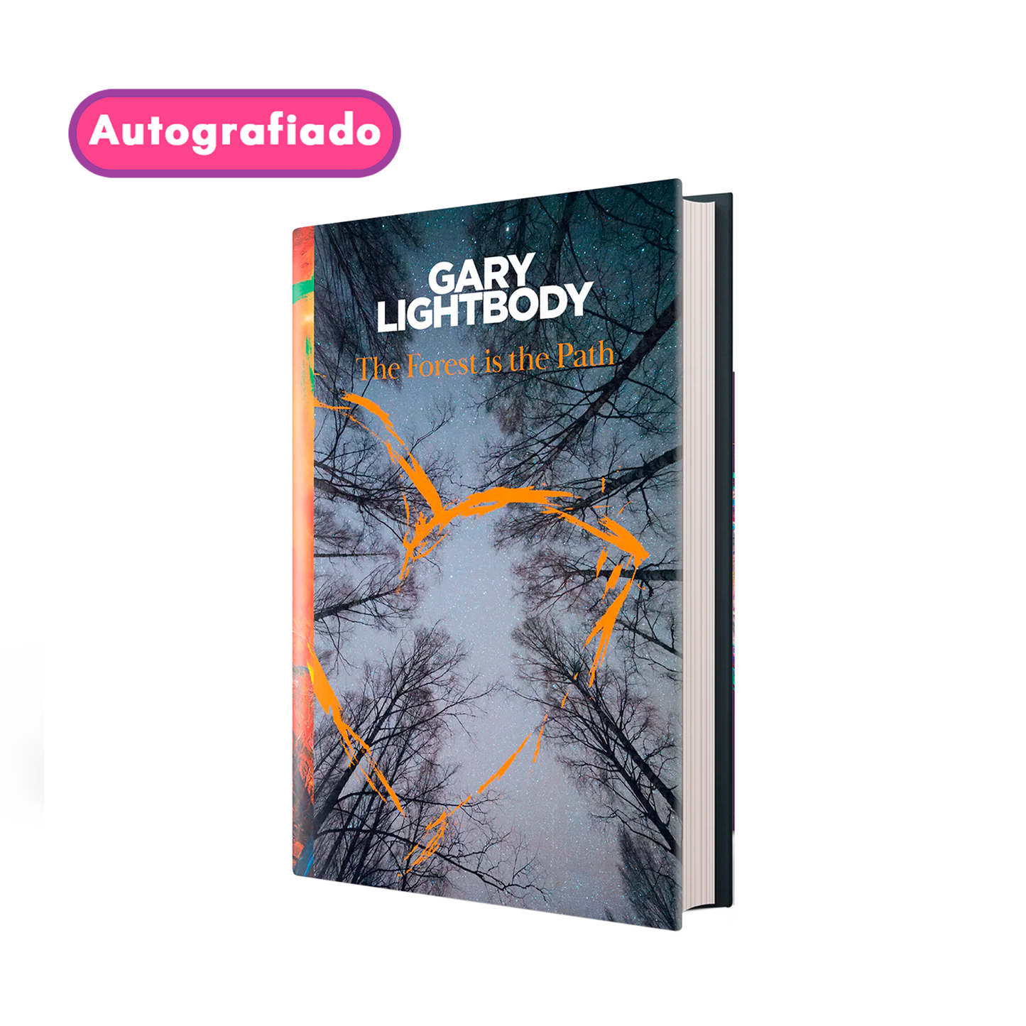 Snow Patrol The Forest Is The Path Hardback Book Autografiado