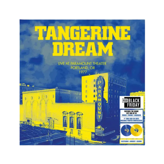 Tangerine Dream – Live at Paramount Theatre, Portland, OR '77 Doble CD Exclusivo Record Store Day Black Friday 2026