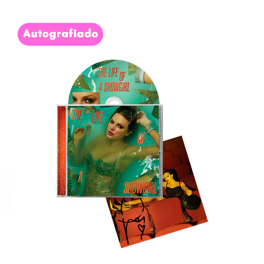 Taylor Swift The Life of a Showgirl: Sweat and Vanilla Perfume CD Autografiado