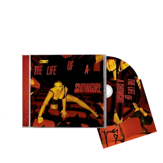 Taylor Swift The life of a showgirl cd Autografiado