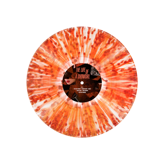 Taylor Swift The Life of a Showgirl vinilo Champagne Edition red