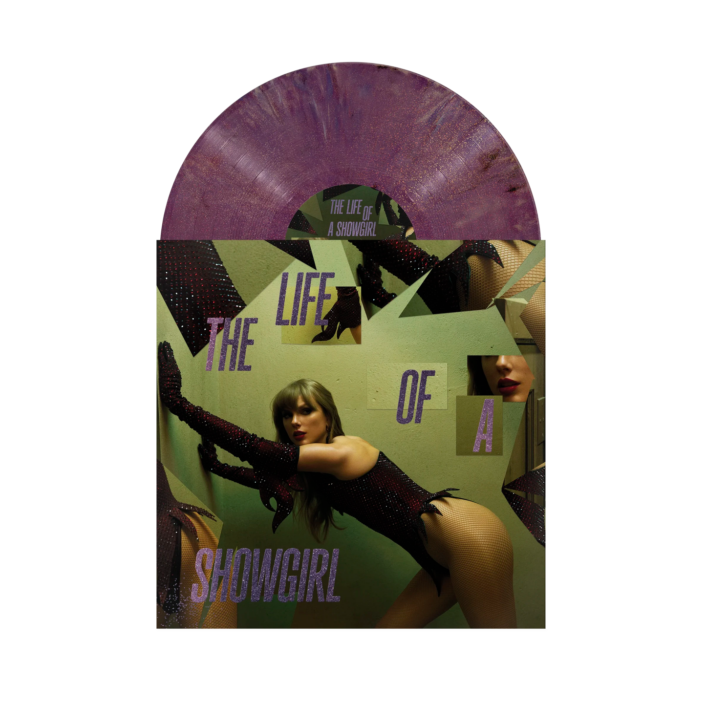 Taylor Swift The Life of a Showgirl vinilo morado