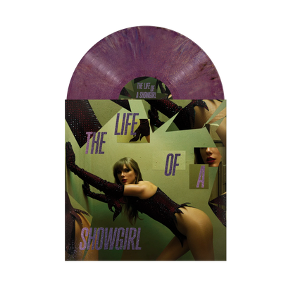 Taylor Swift The Life of a Showgirl vinilo morado