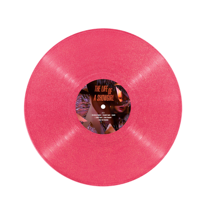 Taylor Swift The Life of a Showgirl: Sequins Are Forever Magenta Glitter Vinilo Rosa