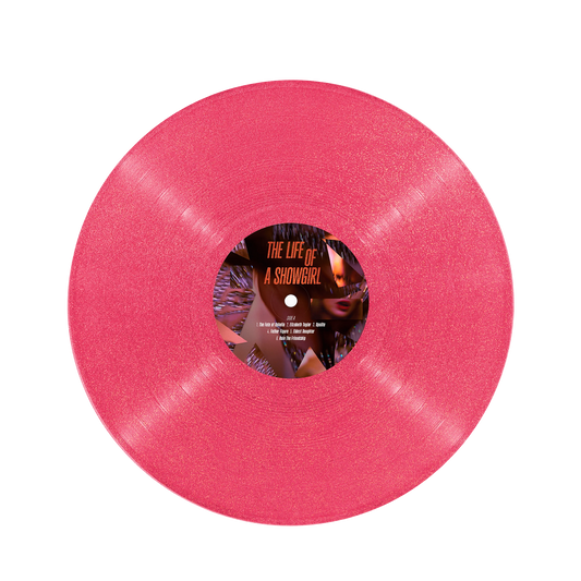 Taylor Swift The Life of a Showgirl: Sequins Are Forever Magenta Glitter Vinilo Rosa