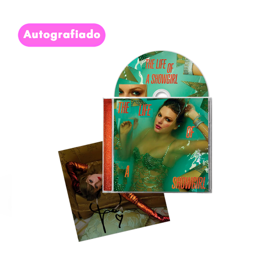 Taylor Swift The Life of a Showgirl CD Autografiado Photo 2