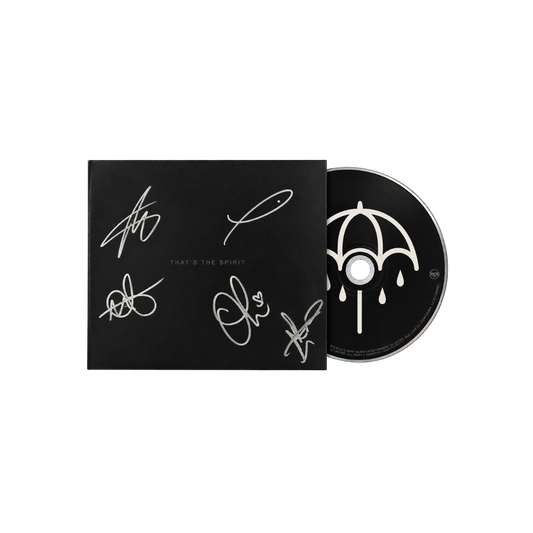 Bring Me The Horizon That's the Spirit CD autografiado