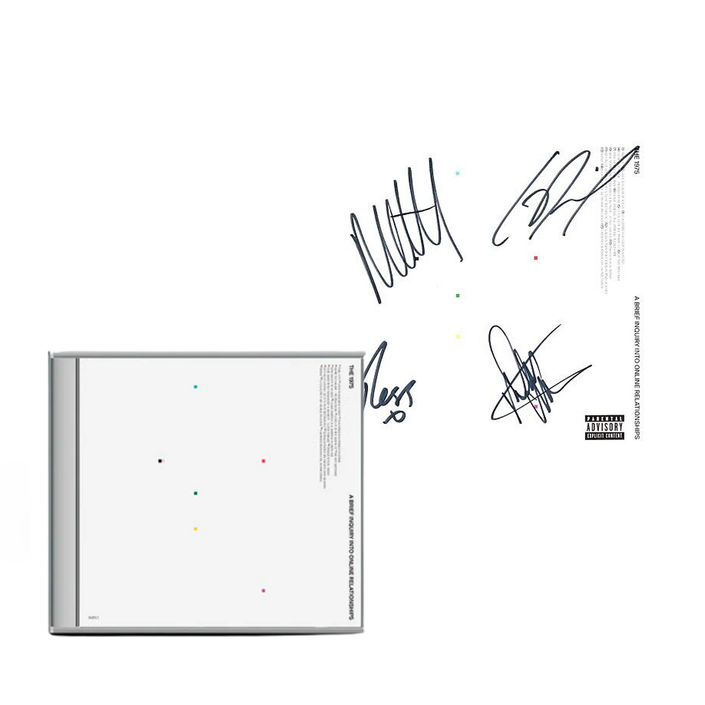 The 1975 A Brief Inquiry Into Online Relationships CD Autografiado