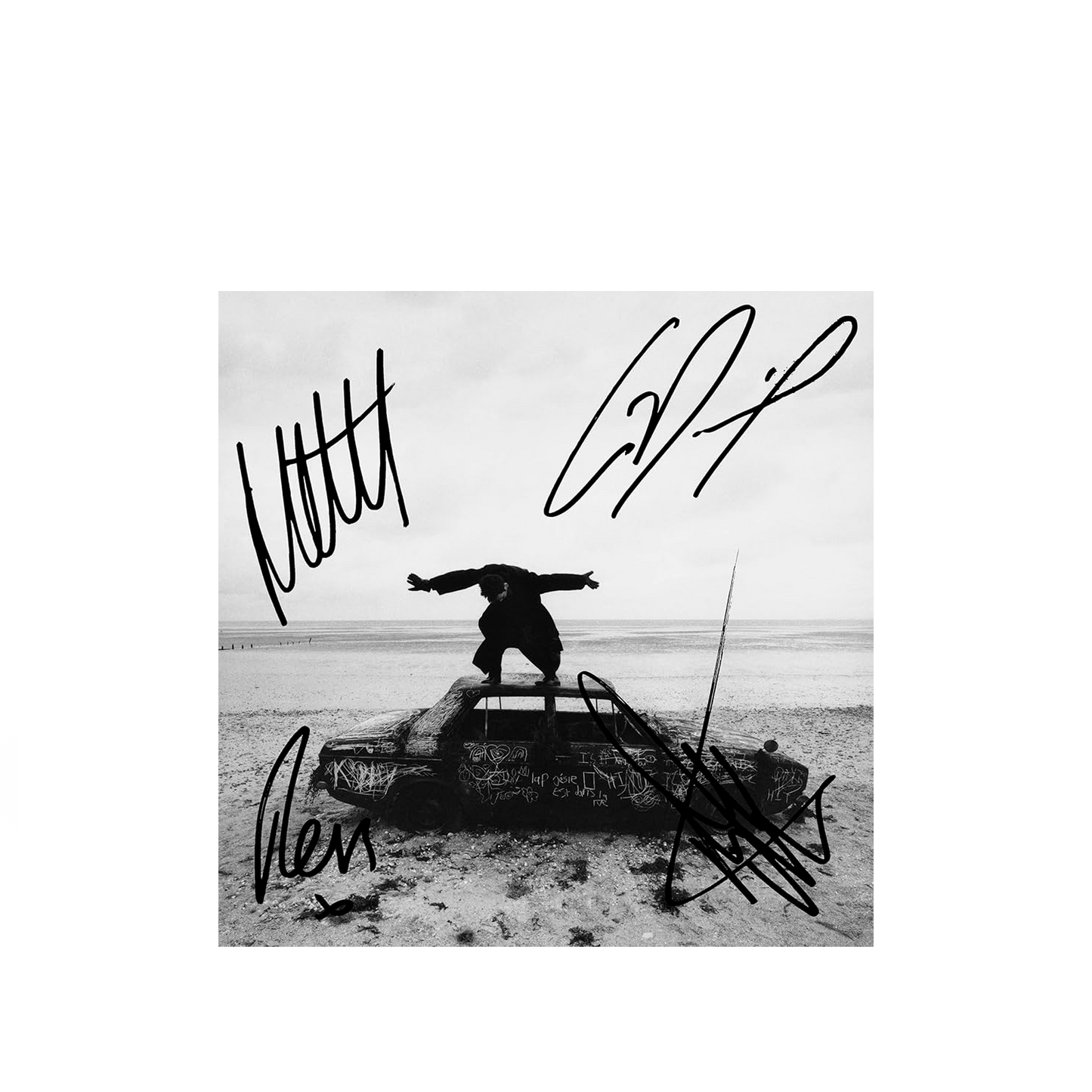The 1975 - Being Funny In A Foreign Language cd Autografiado