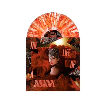 Taylor Swift The Life of a Showgirl vinilo Champagne Edition red