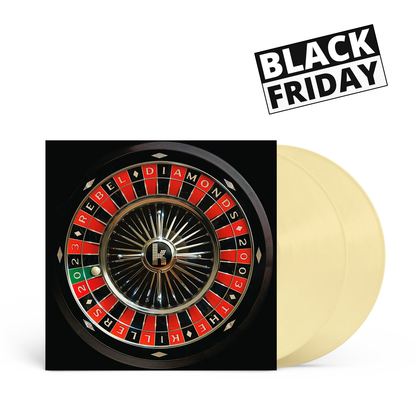 The Killers Rebel Diamonds: Exclusive Cream Vinilo 2LP