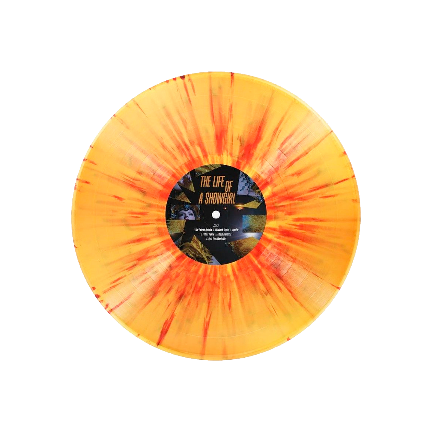 Taylor Swift The Life of a Showgirl vinilo Amarillo