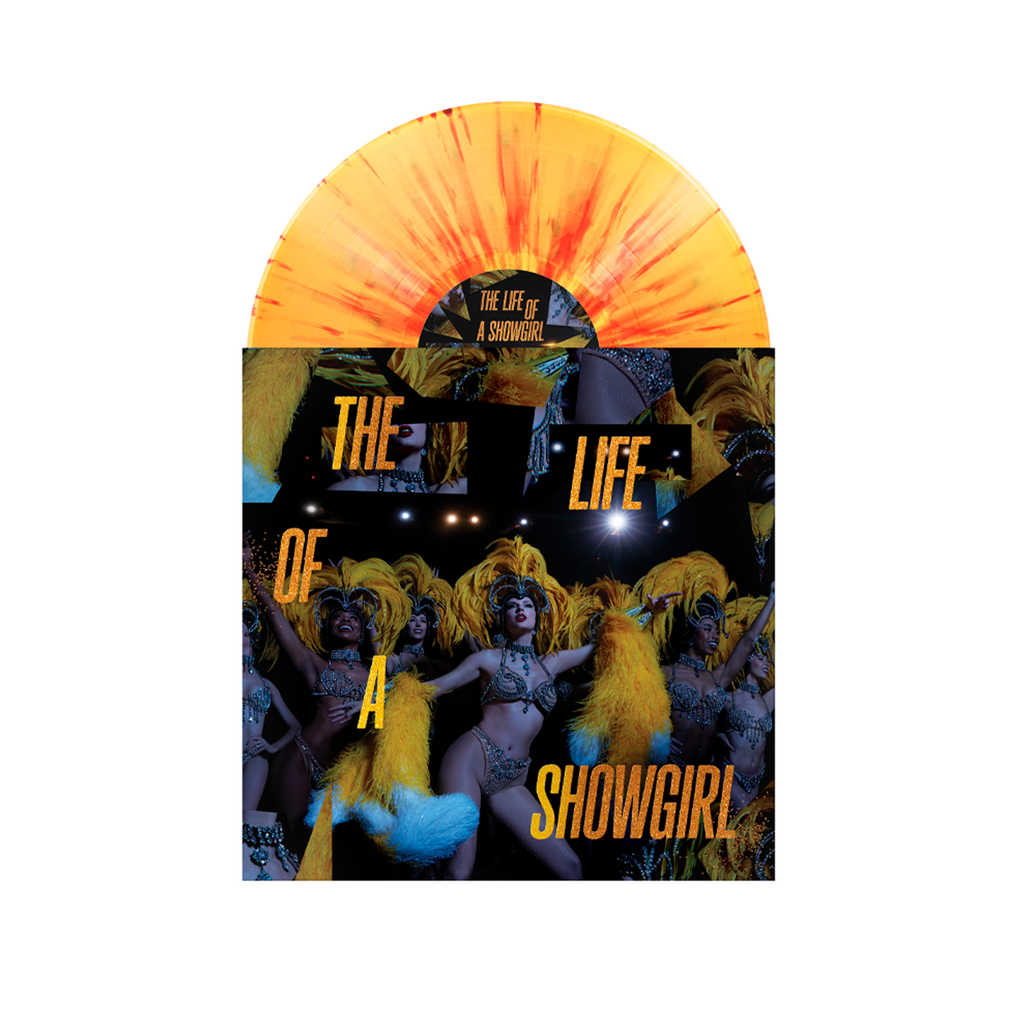 Taylor Swift The Life of a Showgirl vinilo Amarillo