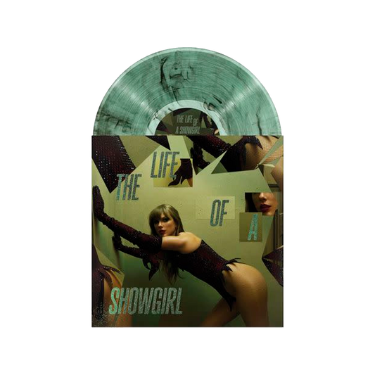 Taylor Swift The Life of a Showgirl vinilo verde smoke