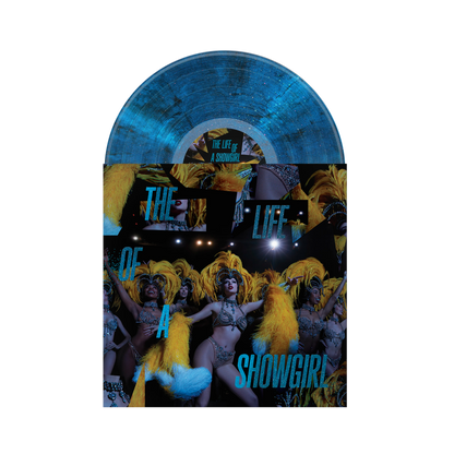 Taylor Swift The Life of a Showgirl vinilo azul