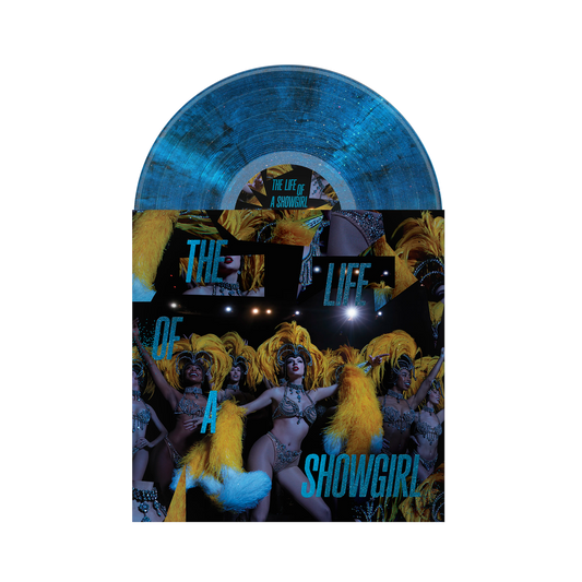 Taylor Swift The Life of a Showgirl vinilo azul