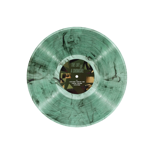 Taylor Swift The Life of a Showgirl vinilo verde smoke
