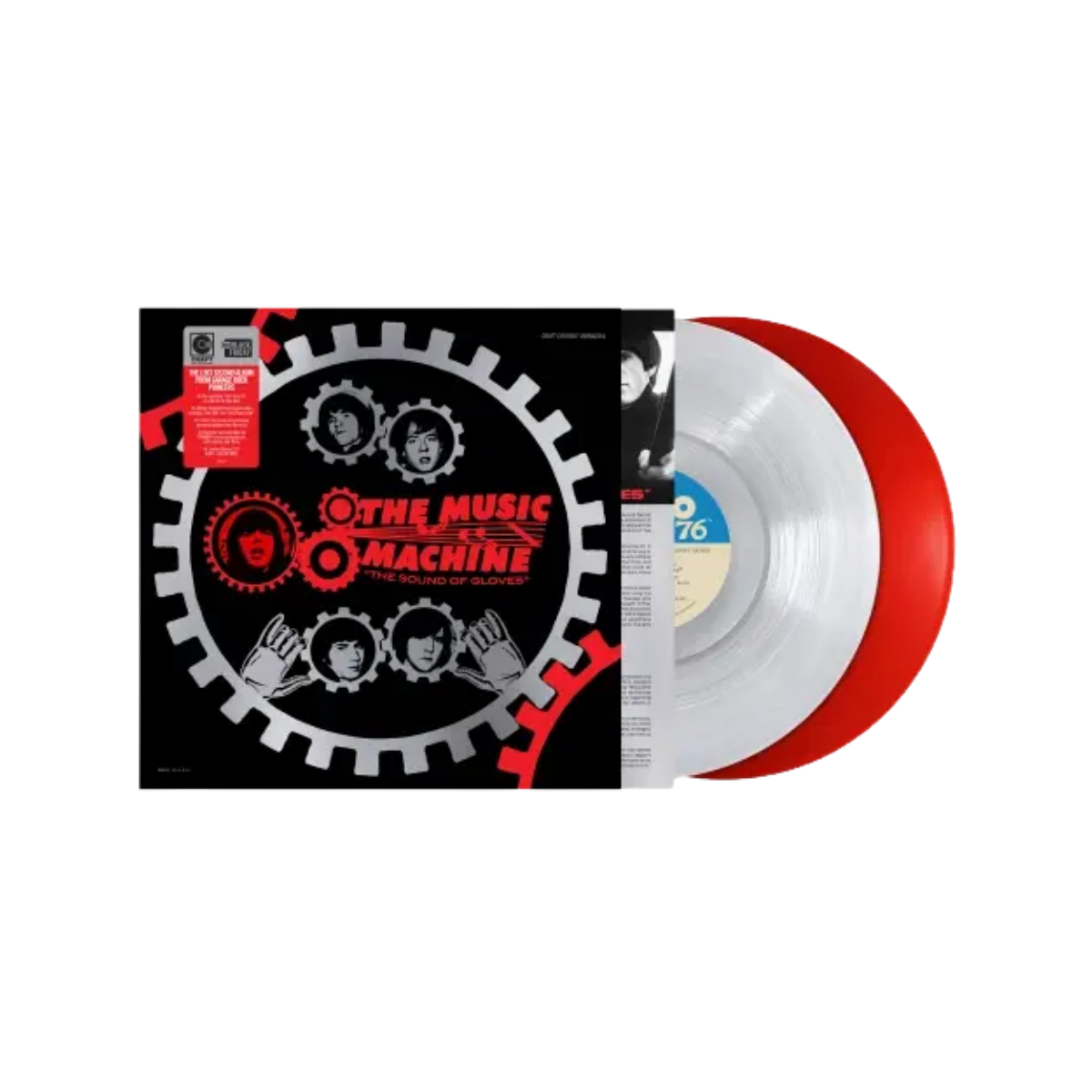 The Music Machine – The Sound of Gloves Vinilo 2LP Transparente y Rojo Rubí Exclusivo Record Store Day Black Friday 2026