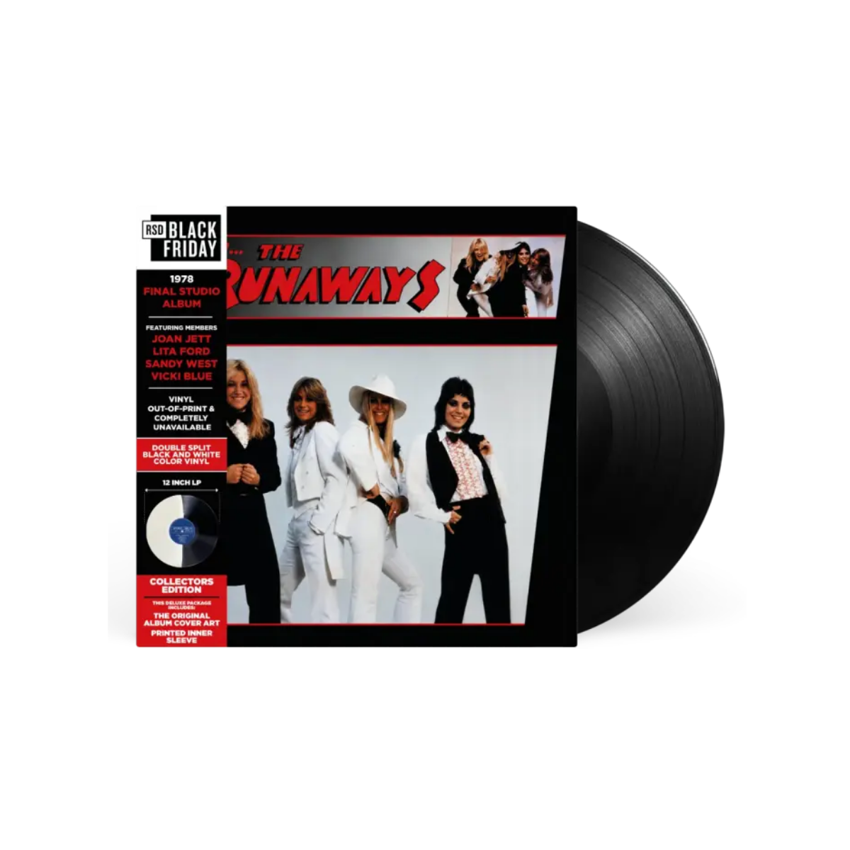 The Runaways – And Now... The Runaways Vinilo Black and White Double Split Exclusivo Record Store Day Black Friday 2026