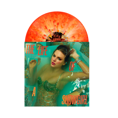 Taylor Swift The Life of a Showgirl: Lit My Sky Up Orange Metallic Vinilo Naranja