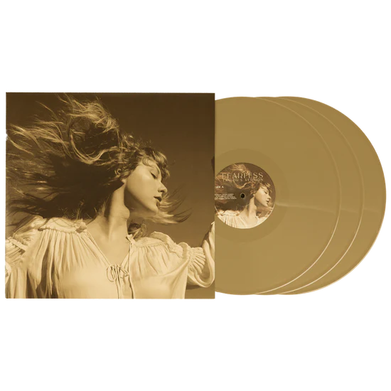 Taylor Swift Fearless (Taylor's Version): Gold Vinilo 3LP