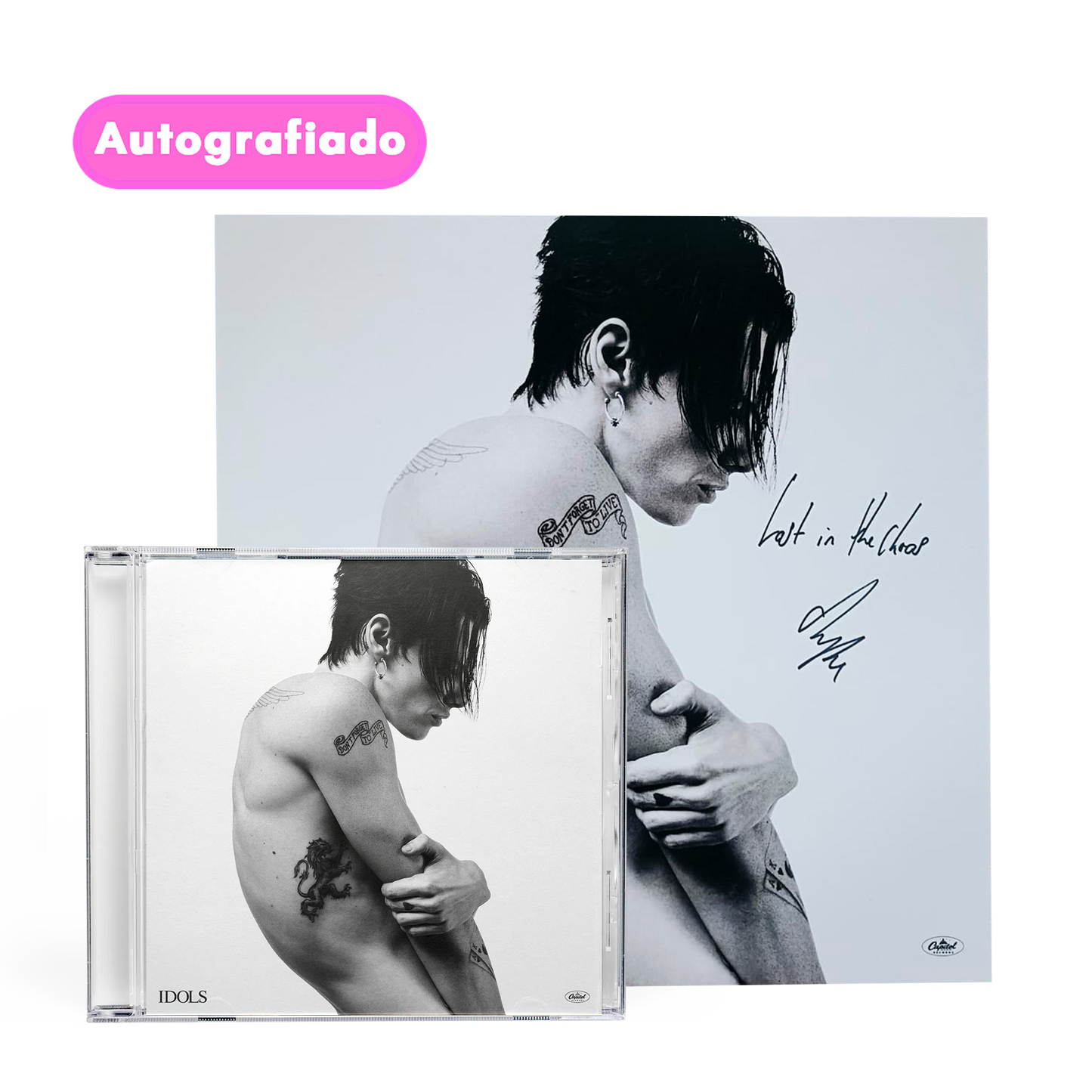 YUNGBLUD Idols cd autografiado personalizado