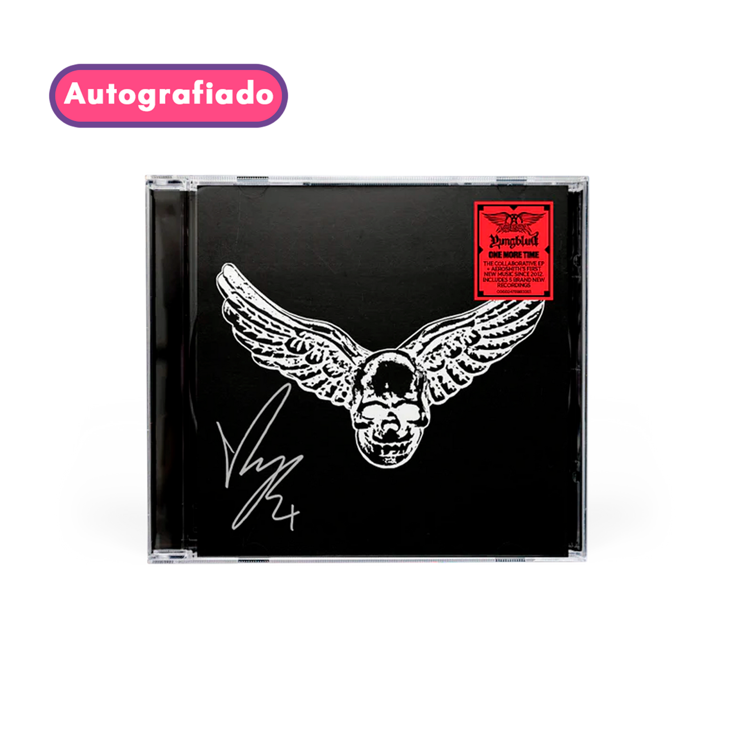 (Preventa) Aerosmith & YUNGBLUD - One More Time -  cd autografiado