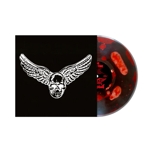 Aerosmith and Yungblud - One More Time (Black/Red) vinilo liquido